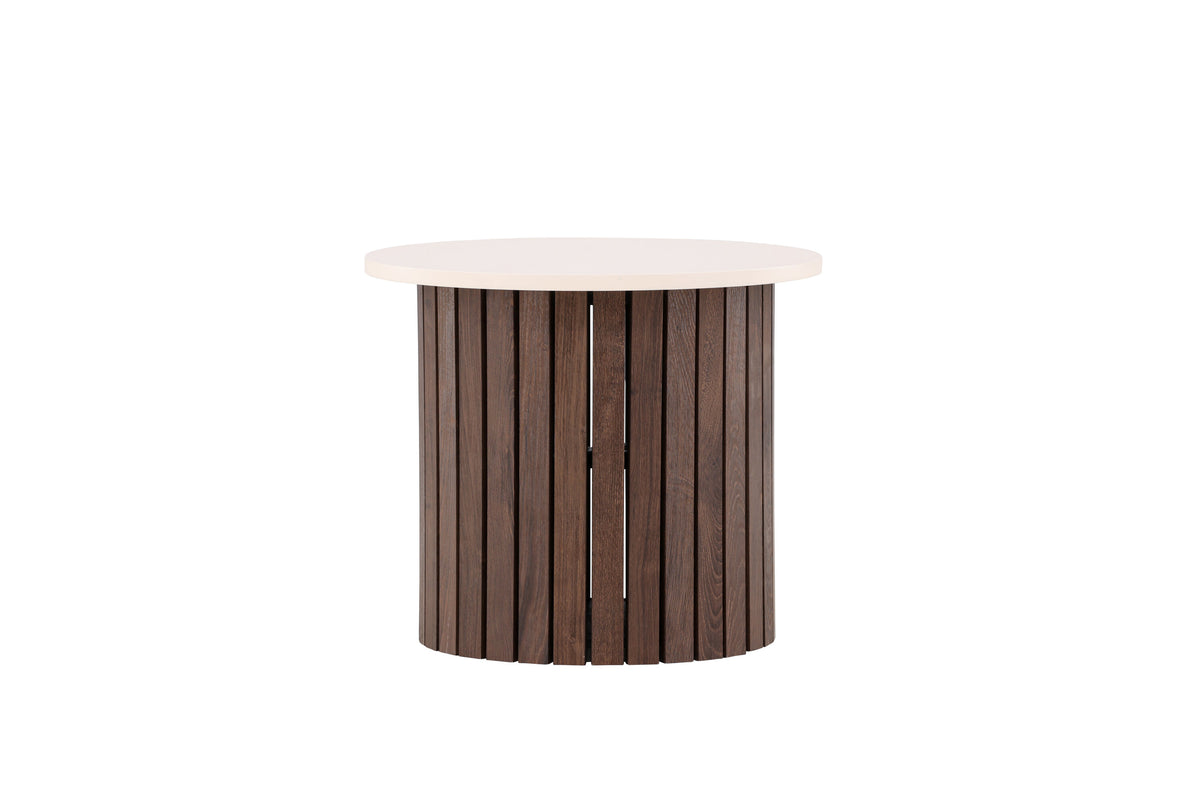 Visingsö sidobord Ø52 cm natur/beige