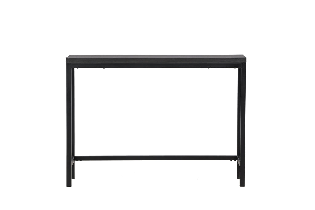 Rise sidobord 30x110 cm svart