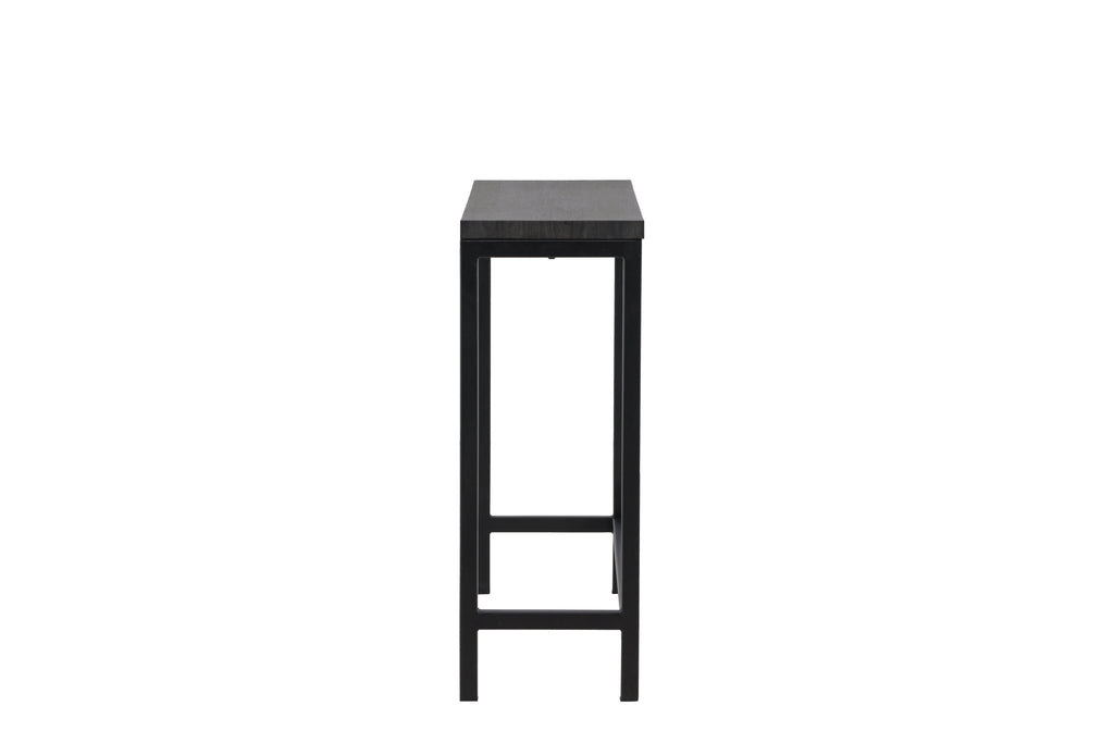 Rise sidobord 30x110 cm svart