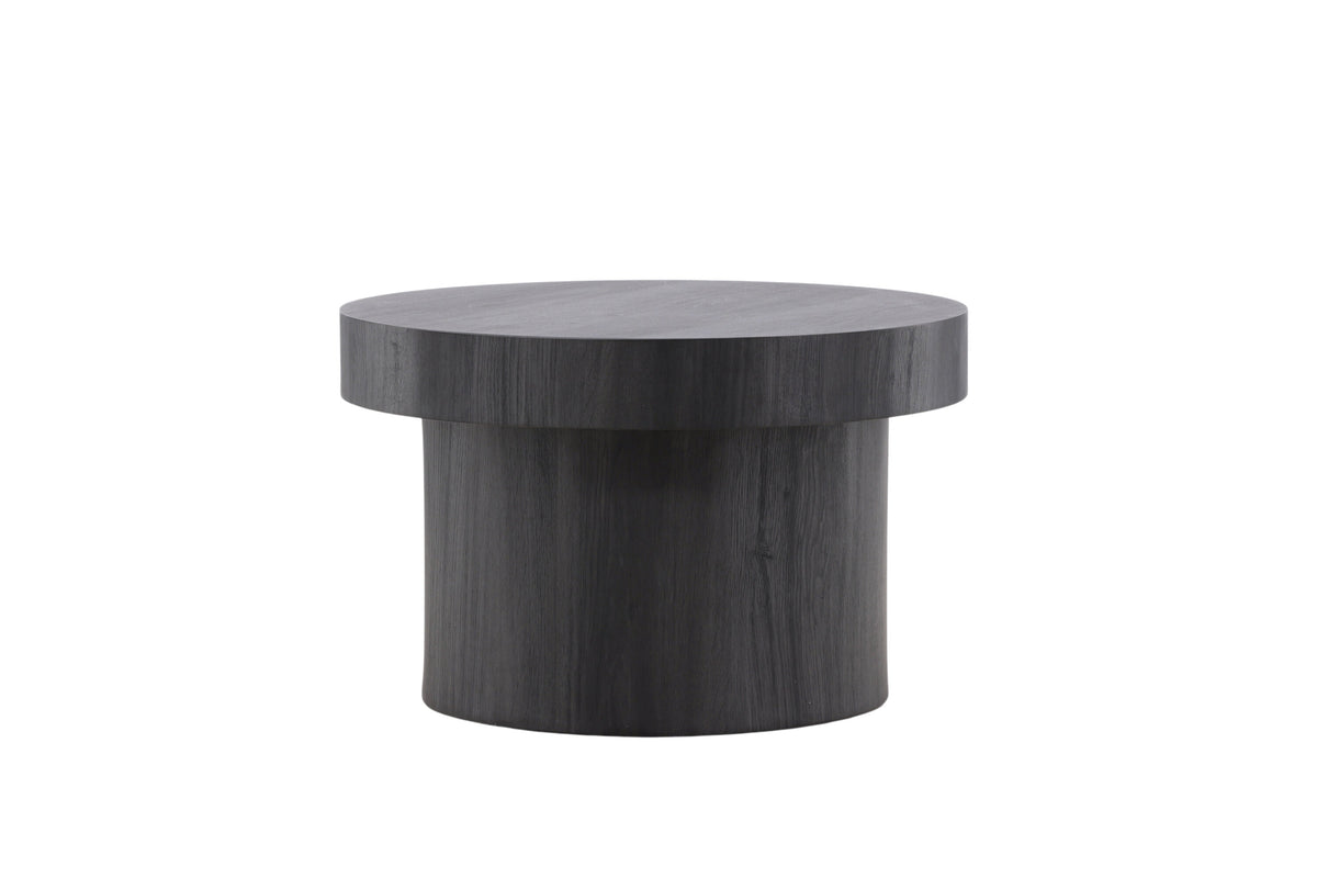 Malung soffbord Ø80 cm svart