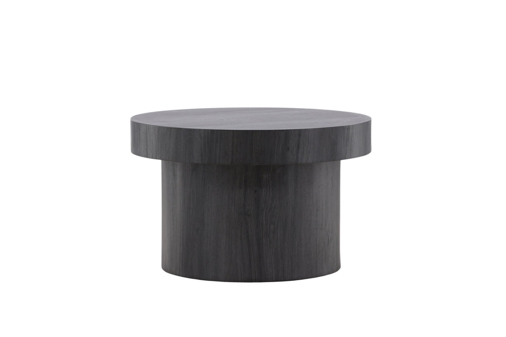 Malung soffbord Ø80 cm svart