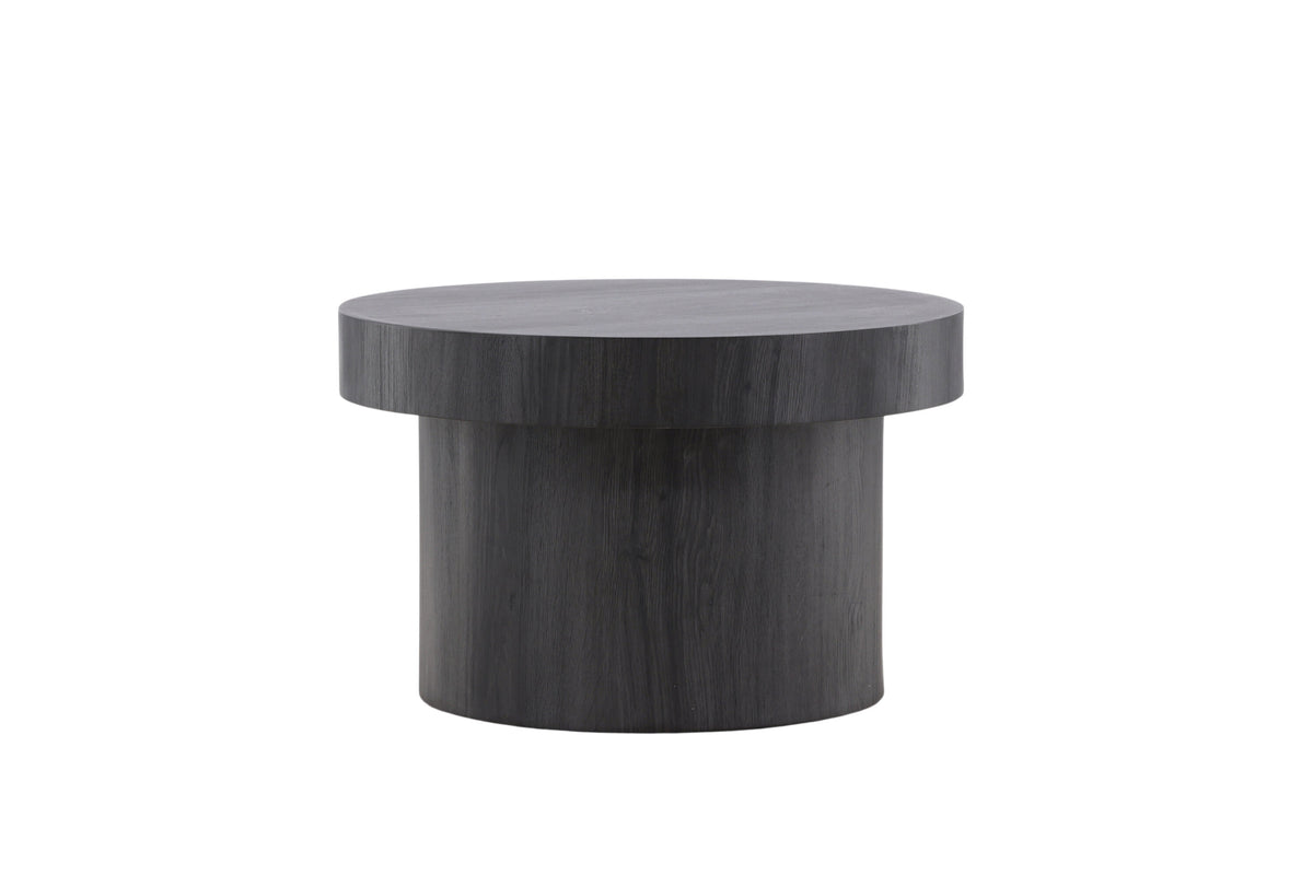 Malung soffbord Ø80 cm svart