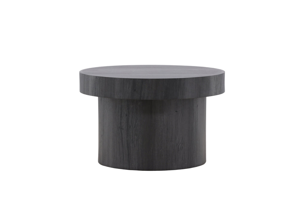 Malung soffbord Ø80 cm svart
