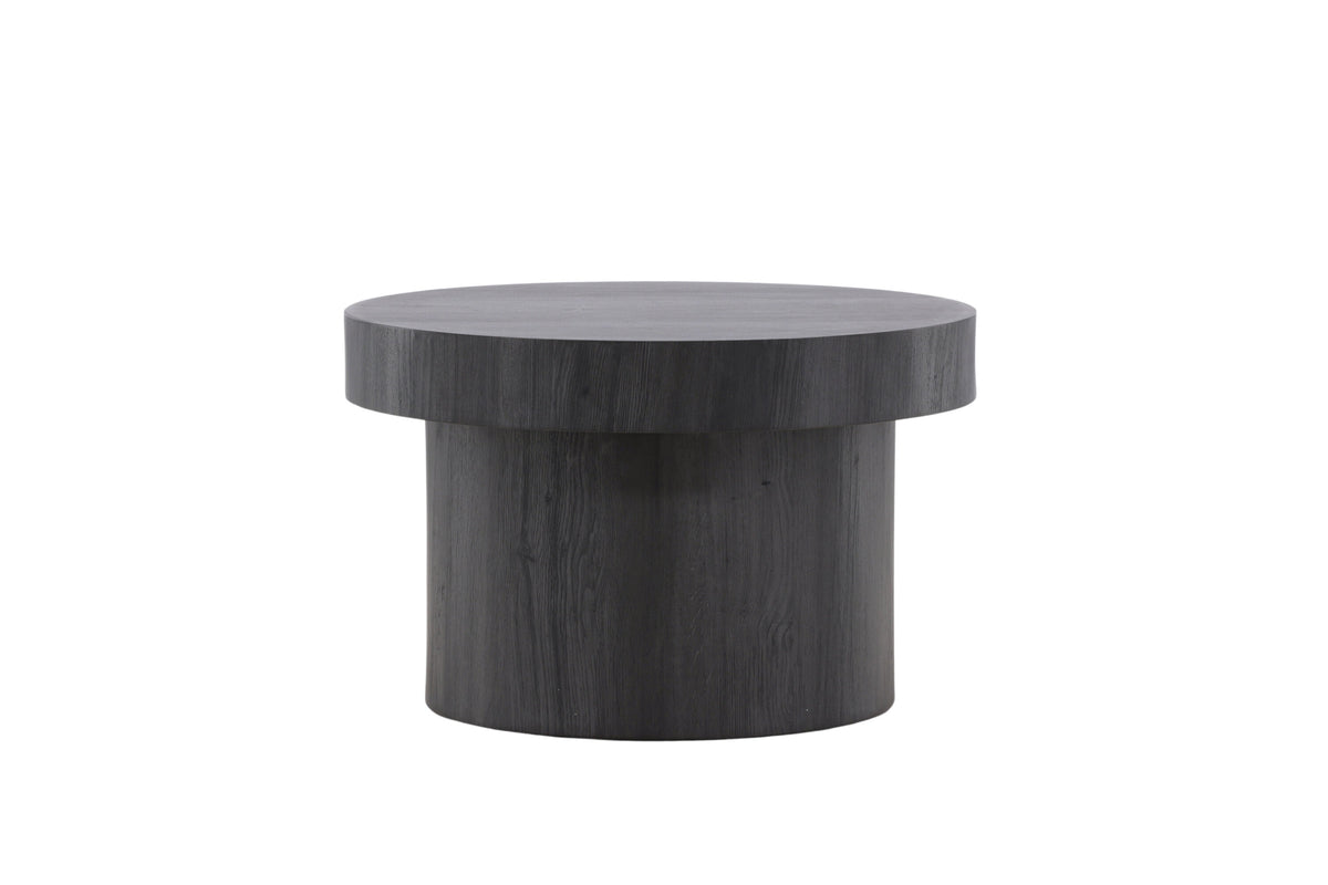 Malung soffbord Ø80 cm svart