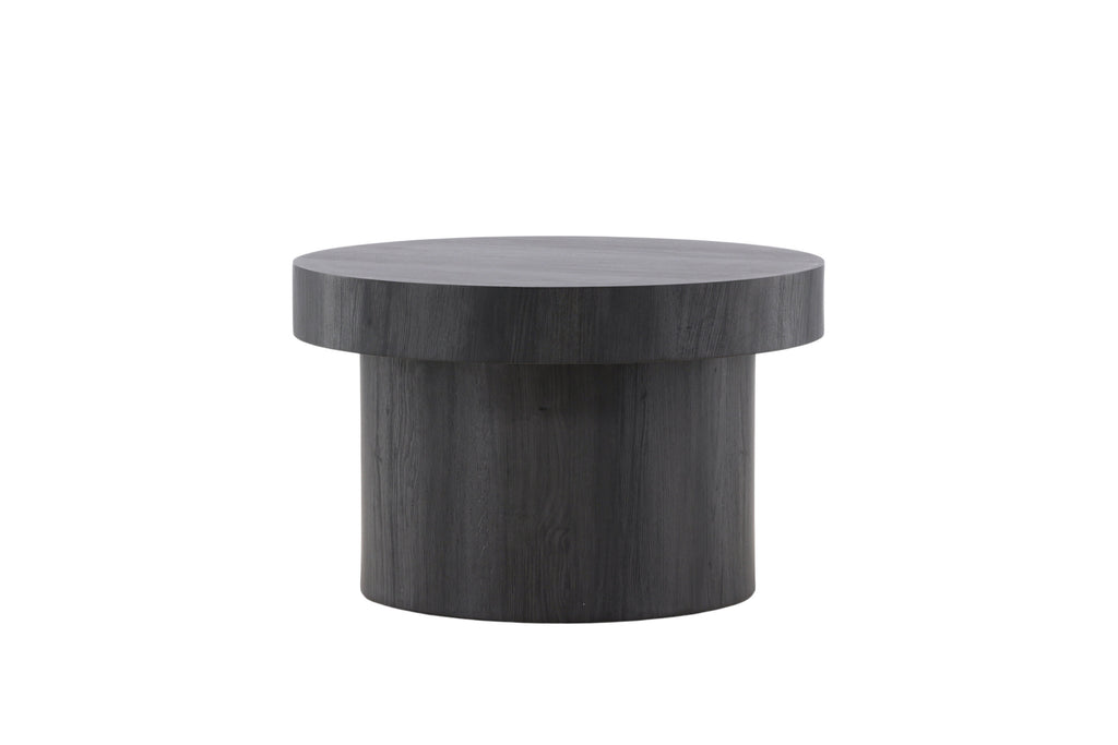 Malung soffbord Ø80 cm svart