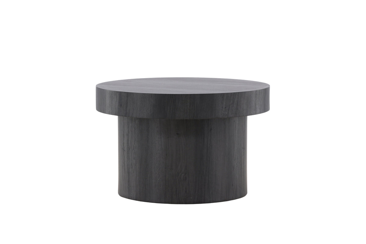 Malung soffbord Ø80 cm svart