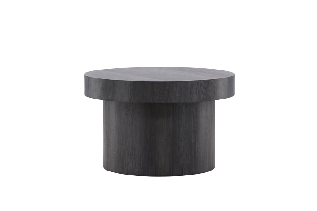 Malung soffbord Ø80 cm svart