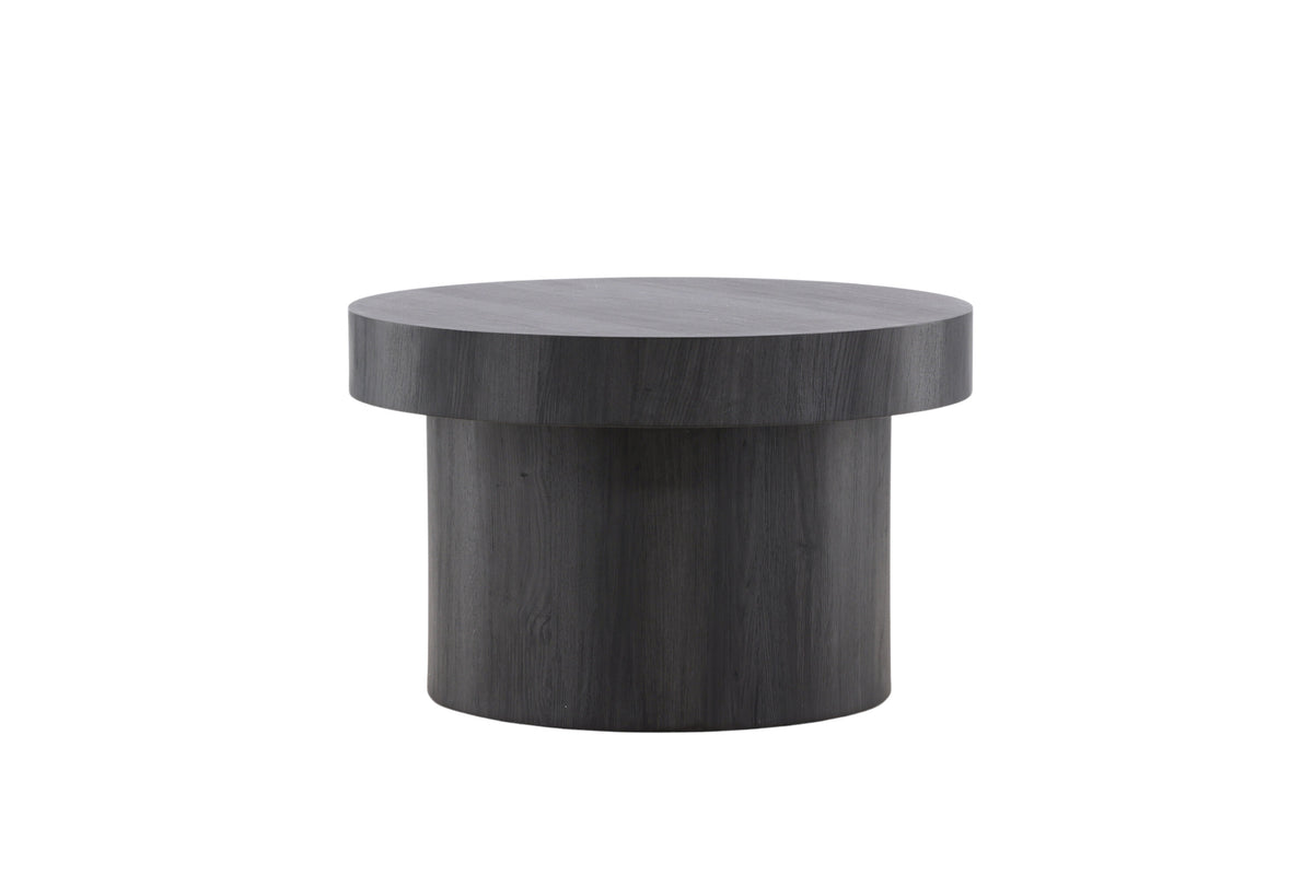 Malung soffbord Ø80 cm svart