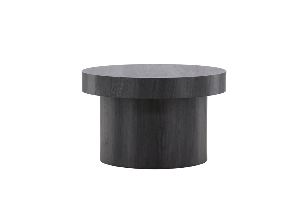 Malung soffbord Ø80 cm svart