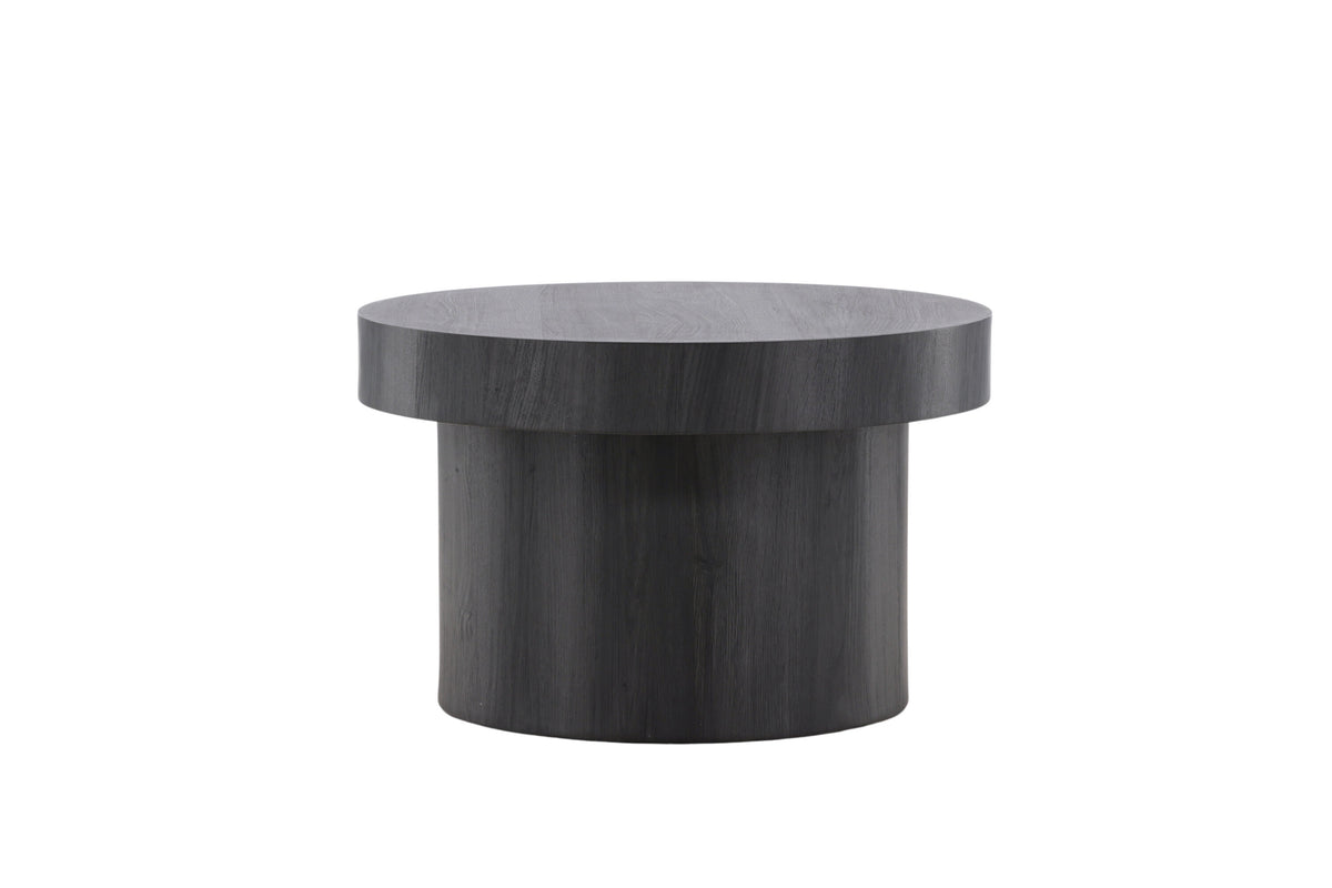 Malung soffbord Ø80 cm svart