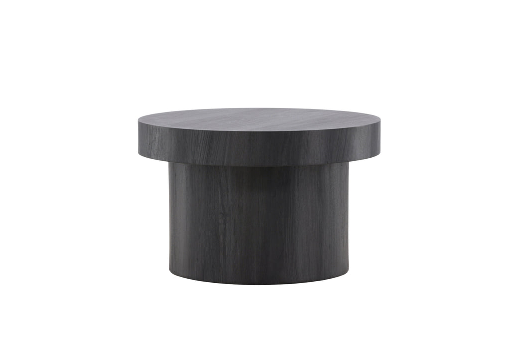 Malung soffbord Ø80 cm svart