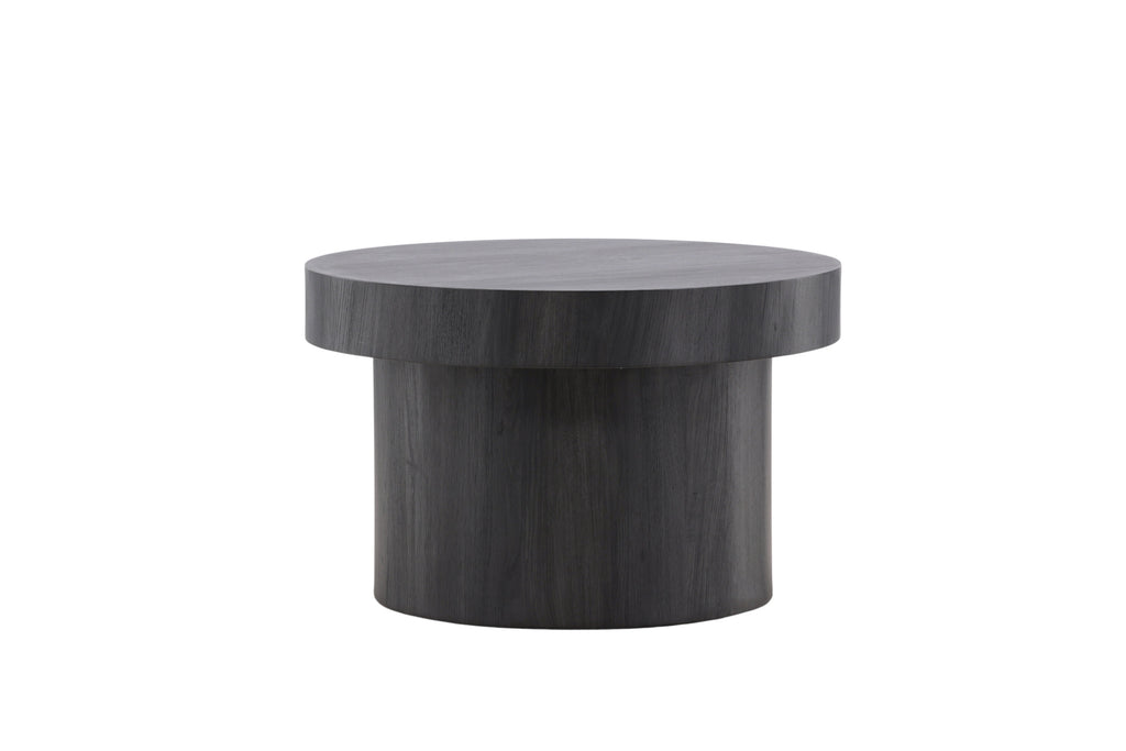 Malung soffbord Ø80 cm svart