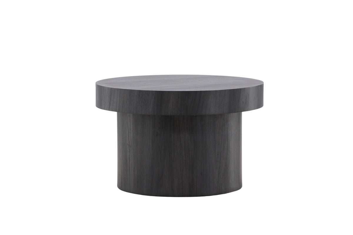 Malung soffbord Ø80 cm svart
