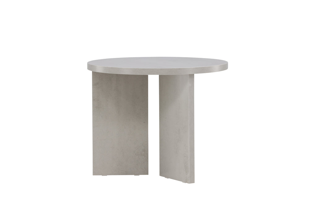 Söderhamn soffbord Ø55 cm silver