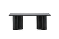 Olivia soffbord 60x120 cm svart MDF