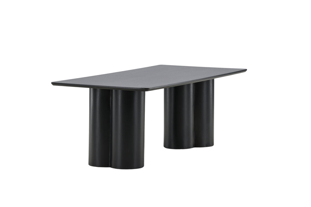 Olivia soffbord 60x120 cm svart MDF