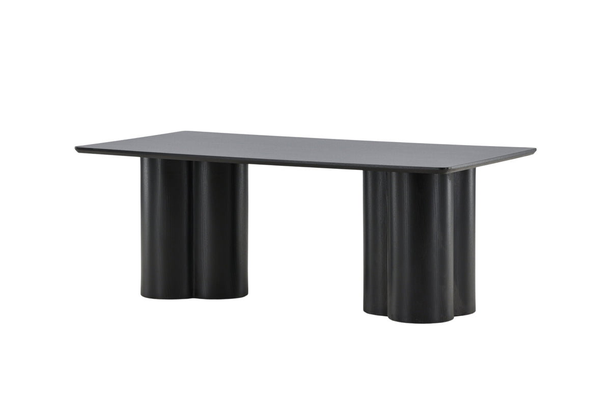 Olivia soffbord 60x120 cm svart MDF