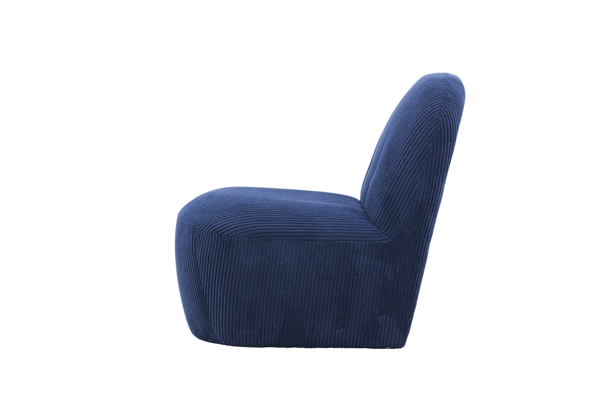 Mahla fåtölj marinblå