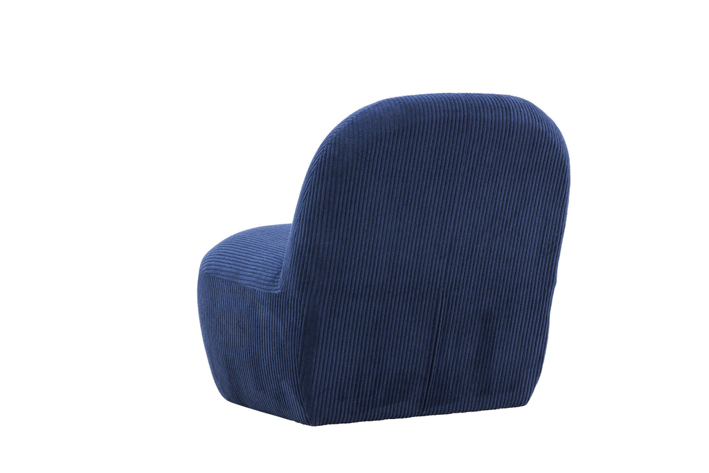 Mahla fåtölj marinblå