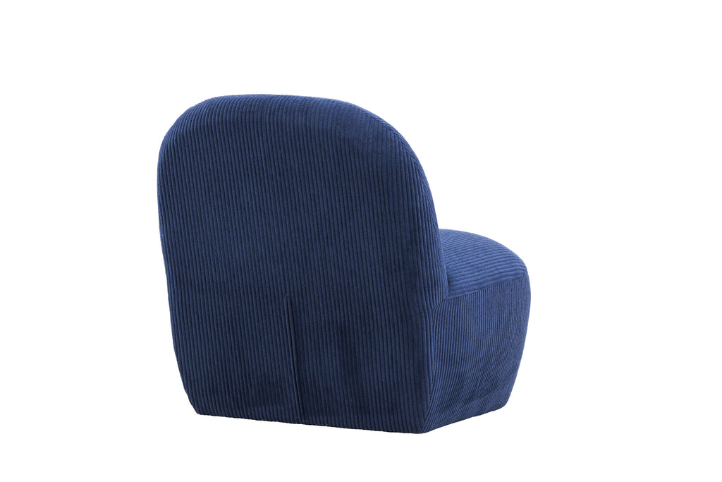 Mahla fåtölj marinblå