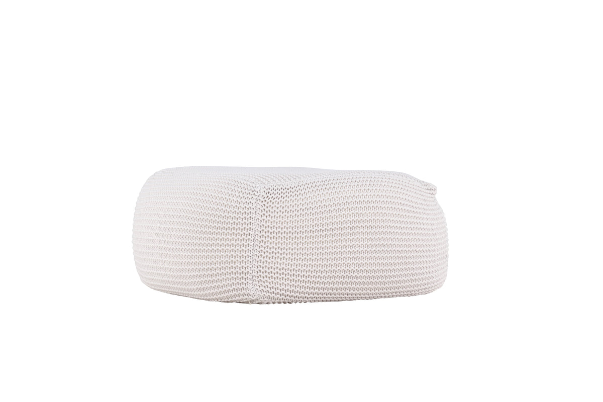 Luca sittpuff 60x60 cm cremevit