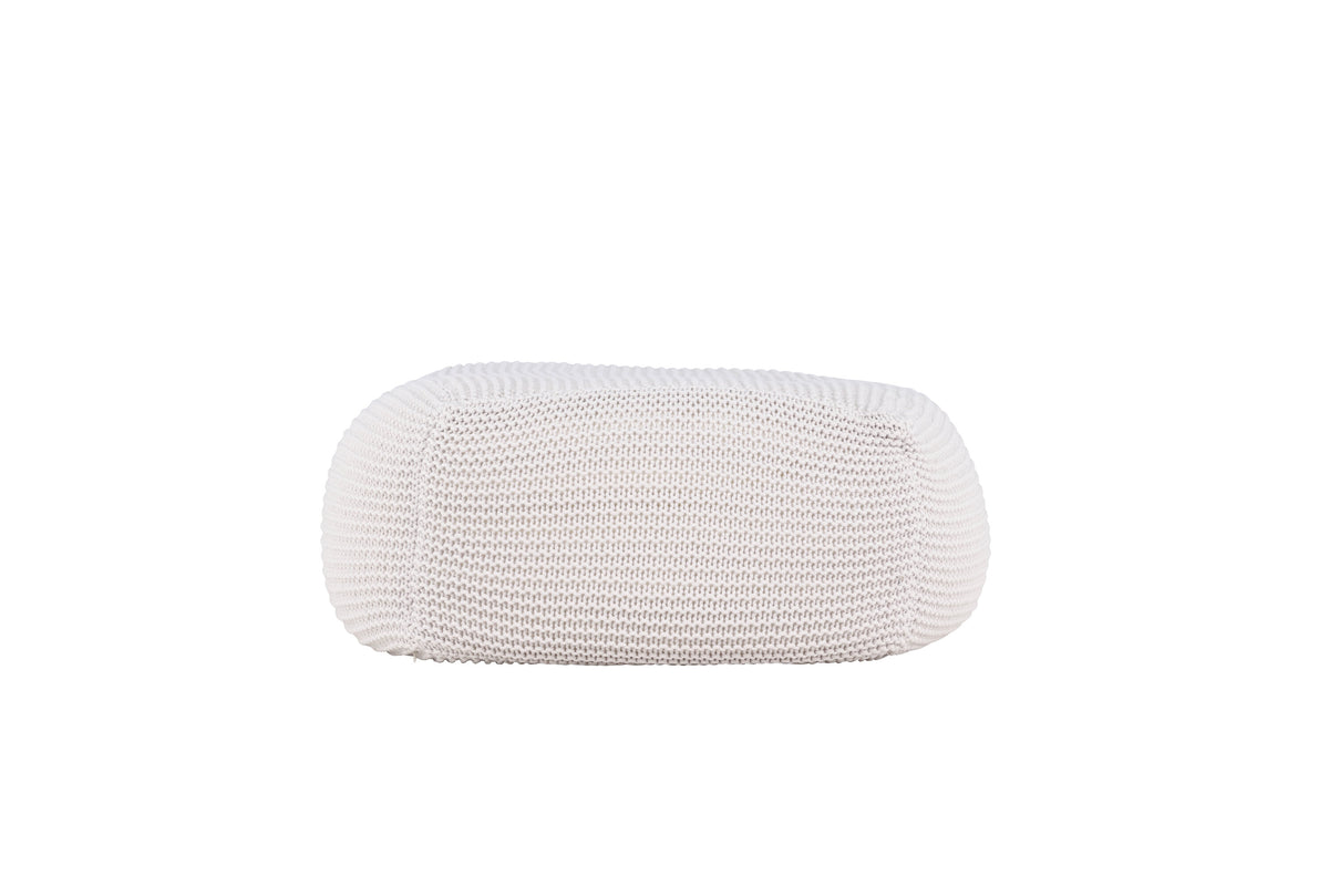 Luca sittpuff 60x60 cm cremevit