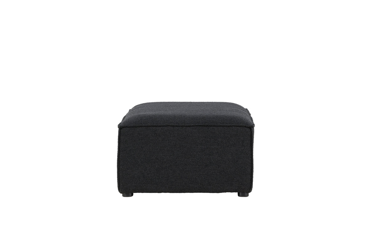 Gillholmen sittpuff svart bouclé