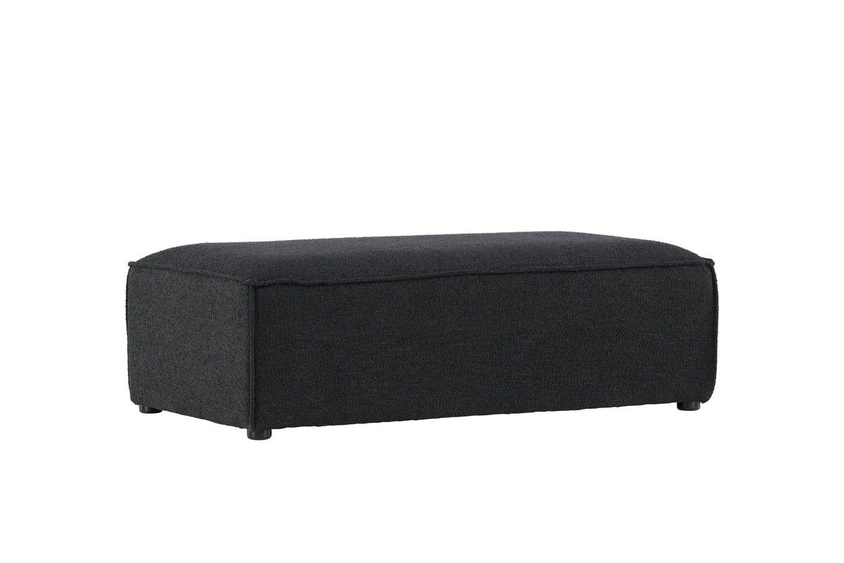 Gillholmen sittpuff svart bouclé