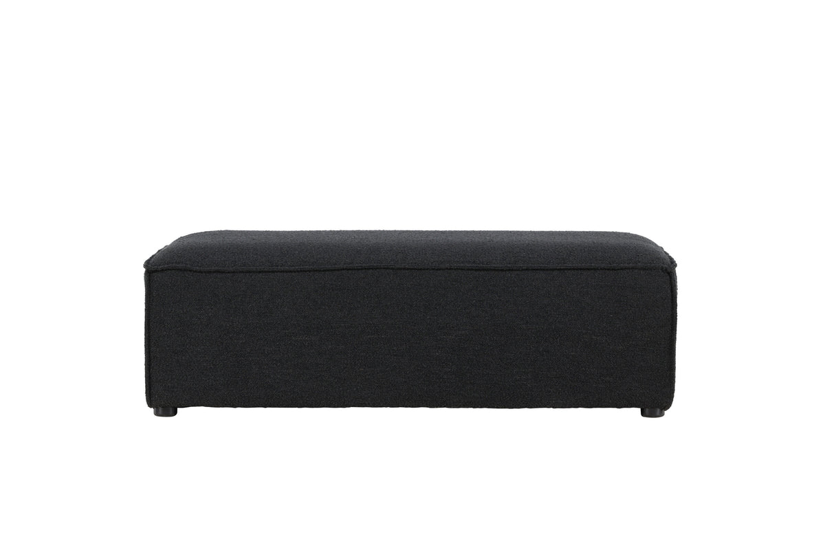 Gillholmen sittpuff svart bouclé