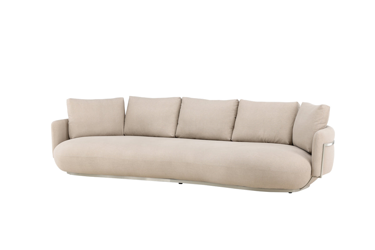 Stellar 4-sitssoffa beige