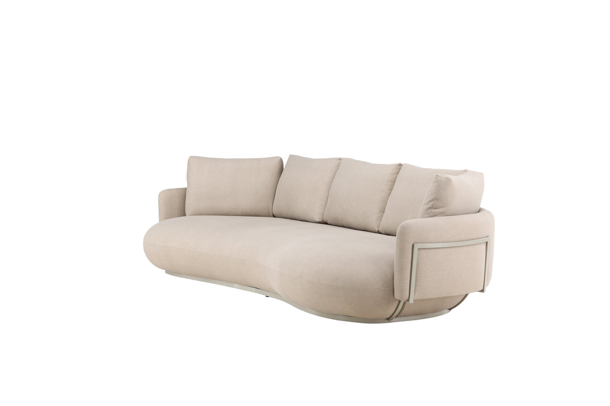 Stellar 4-sitssoffa beige