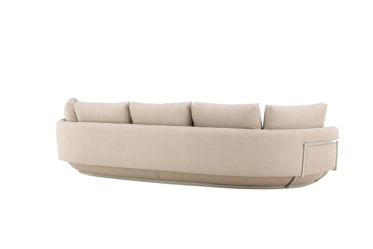 Stellar 4-sitssoffa beige
