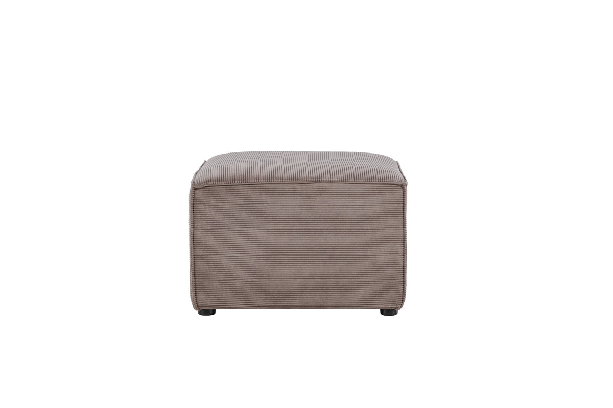 Gillholmen sittpuff brun manchester