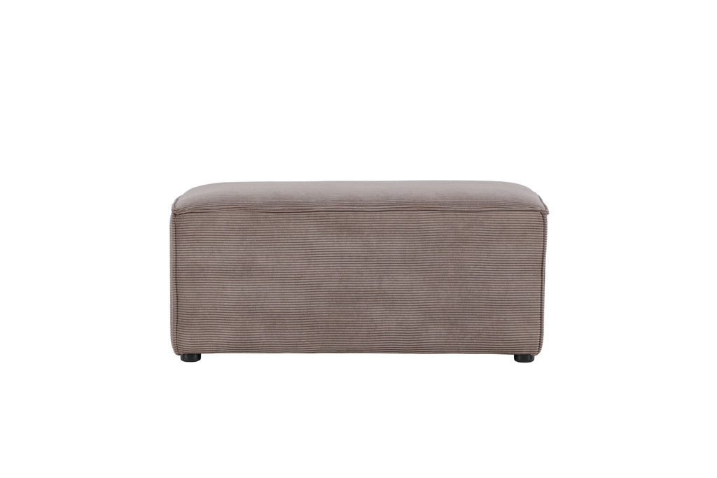 Gillholmen sittpuff brun manchester