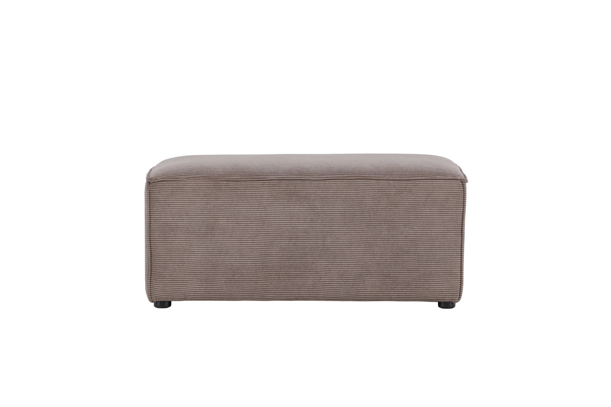 Gillholmen sittpuff brun manchester
