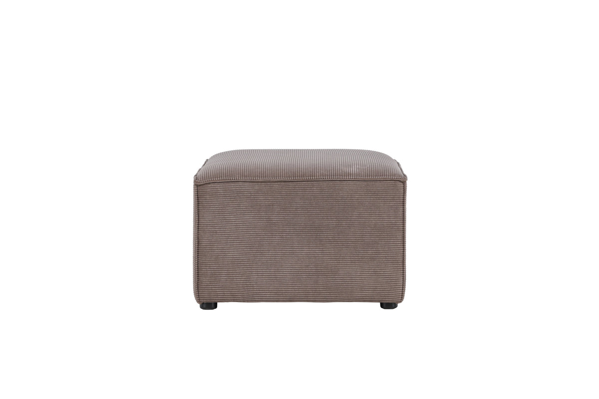 Gillholmen sittpuff brun manchester