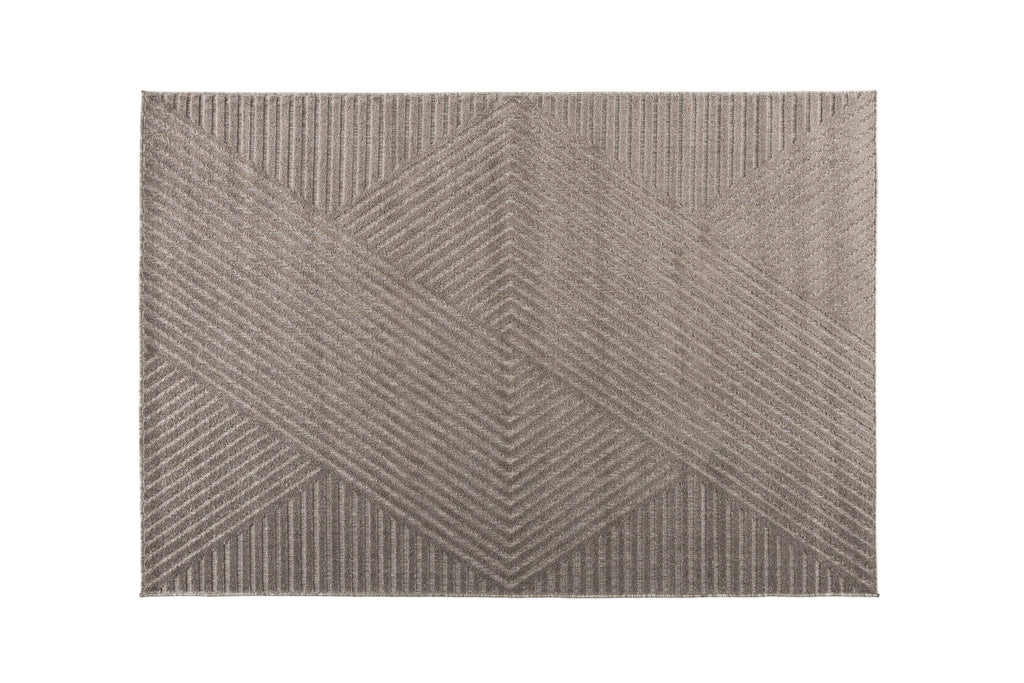 Aron Solar vardagsrumsmatta 230x160 cm brun