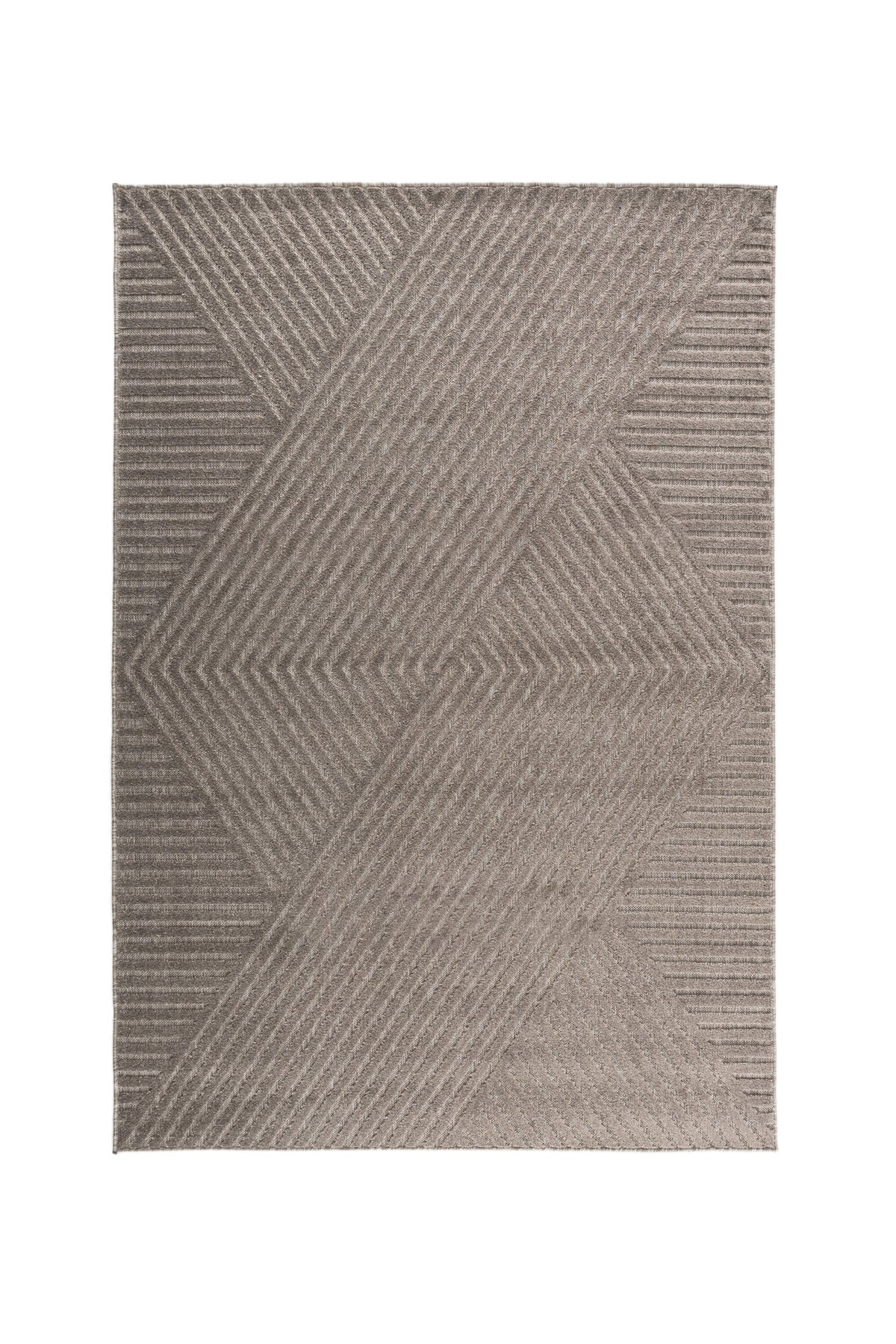Aron Solar vardagsrumsmatta 290x200 cm brun