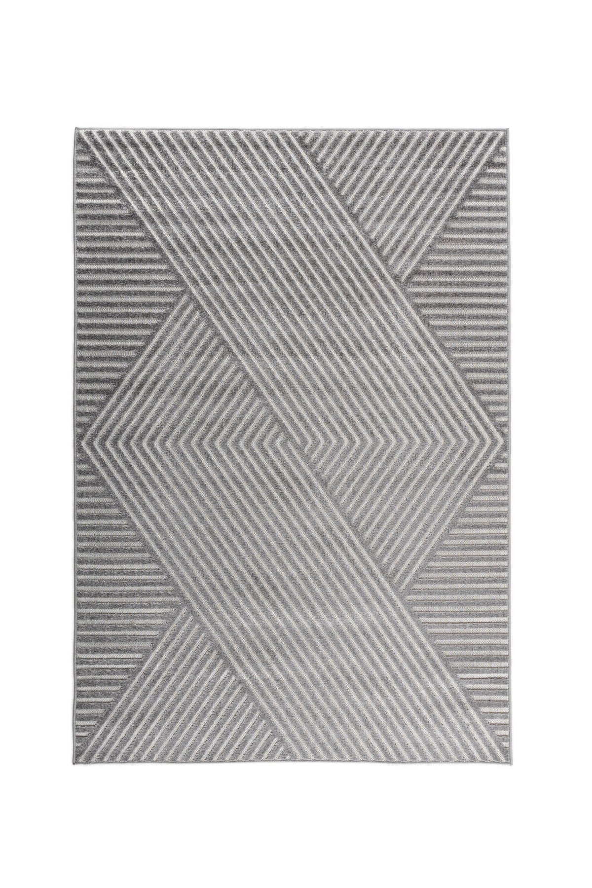 Aron Solar vardagsrumsmatta 290x200 cm grå