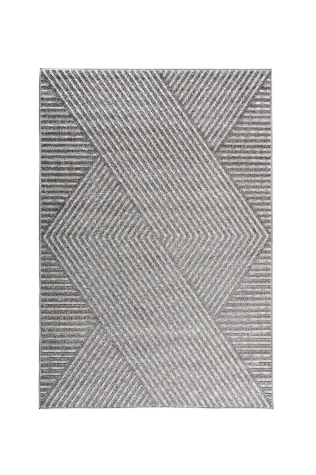 Aron Solar vardagsrumsmatta 340x240 cm grå