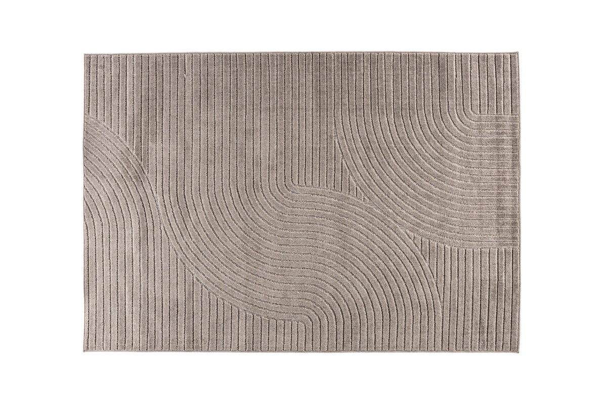 Vince Solar vardagsrumsmatta 290x200 cm brun