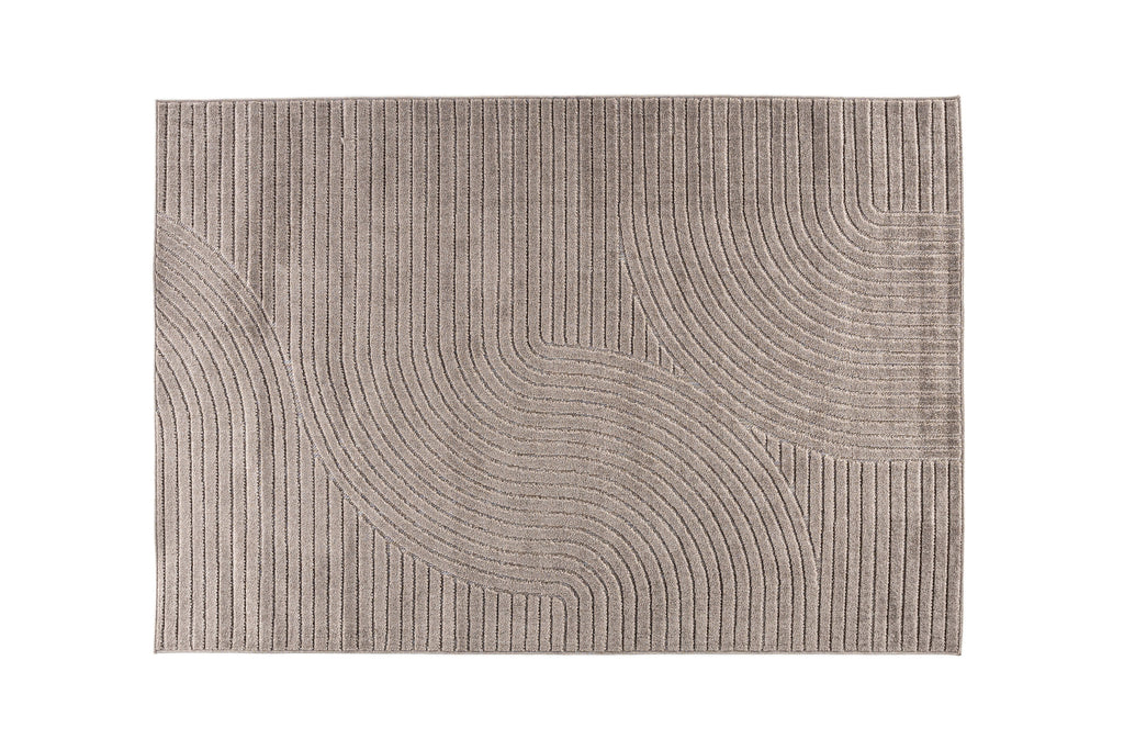 Vince Solar vardagsrumsmatta 340x240 cm brun