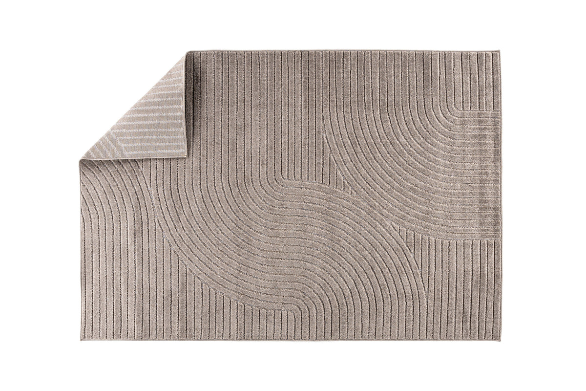 Vince Solar vardagsrumsmatta 340x240 cm brun