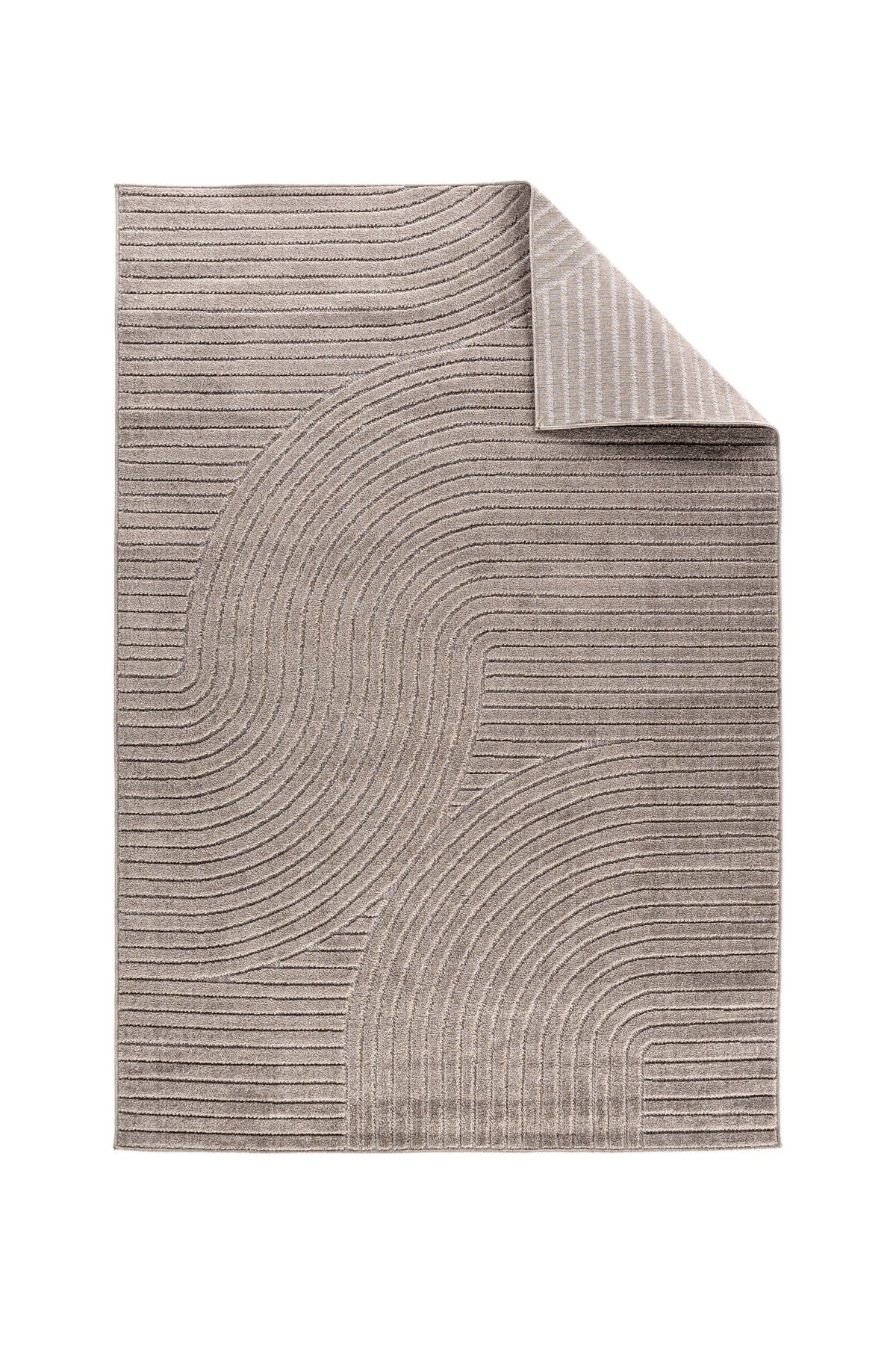 Vince Solar vardagsrumsmatta 340x240 cm brun