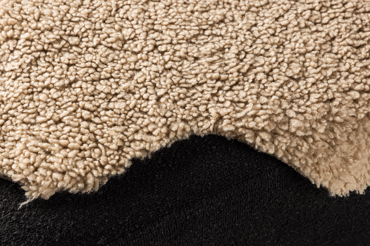 Katy pläd 90x60 cm beige teddy