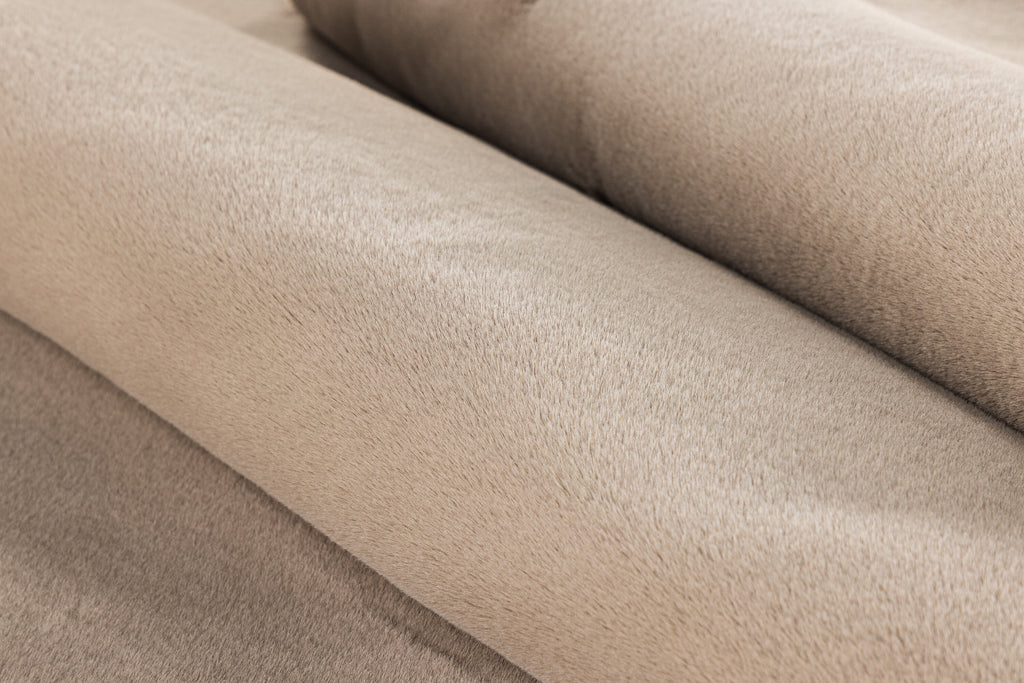 Leni rektangulär matta 240x350 cm beige