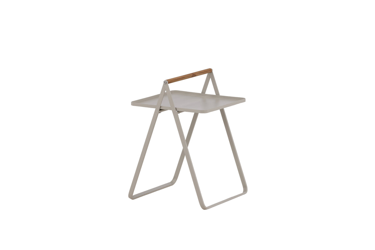 Clarin sidobord 40x45x50 cm beige stål