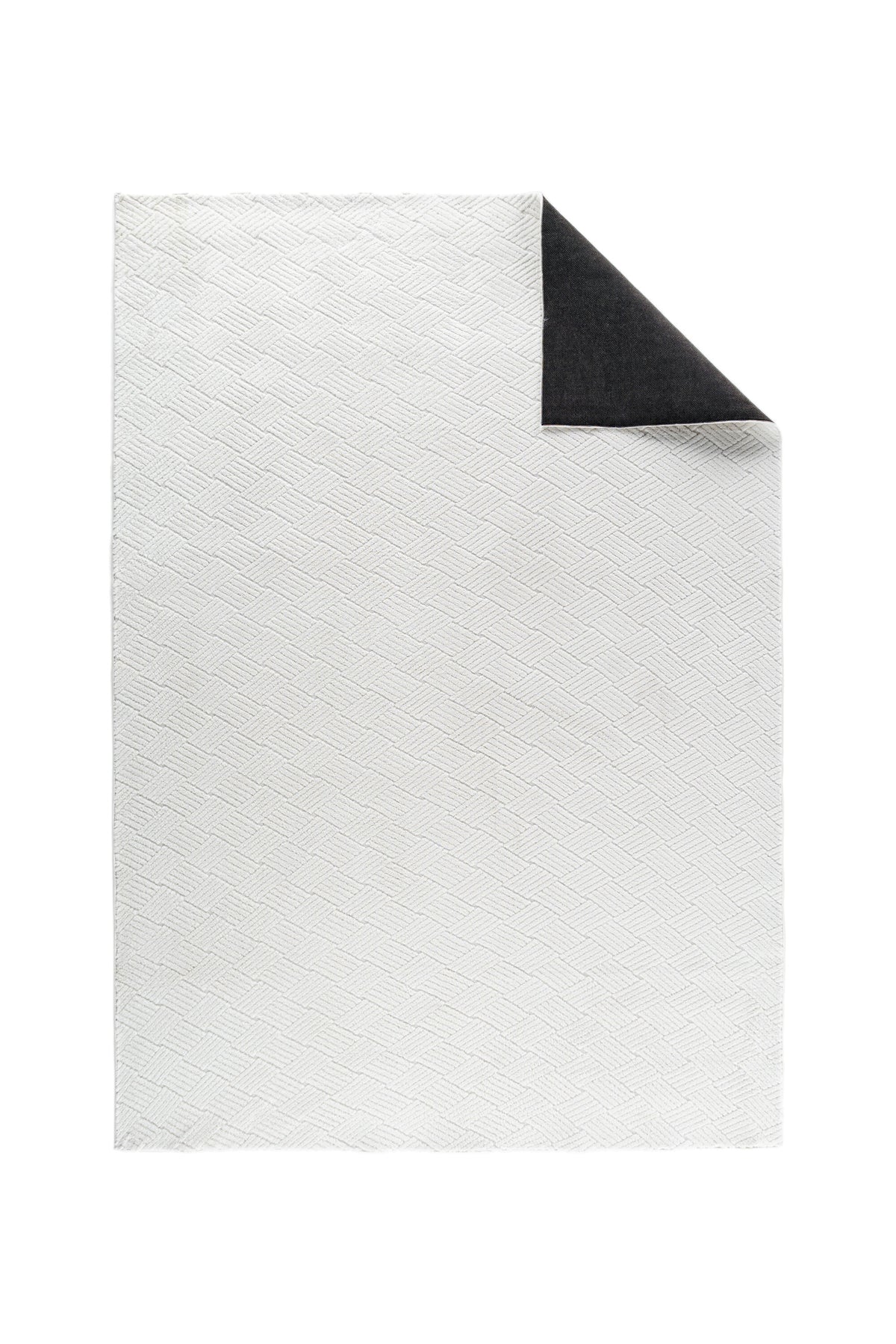 Todd vardagsrumsmatta 200x290 cm vit polyester