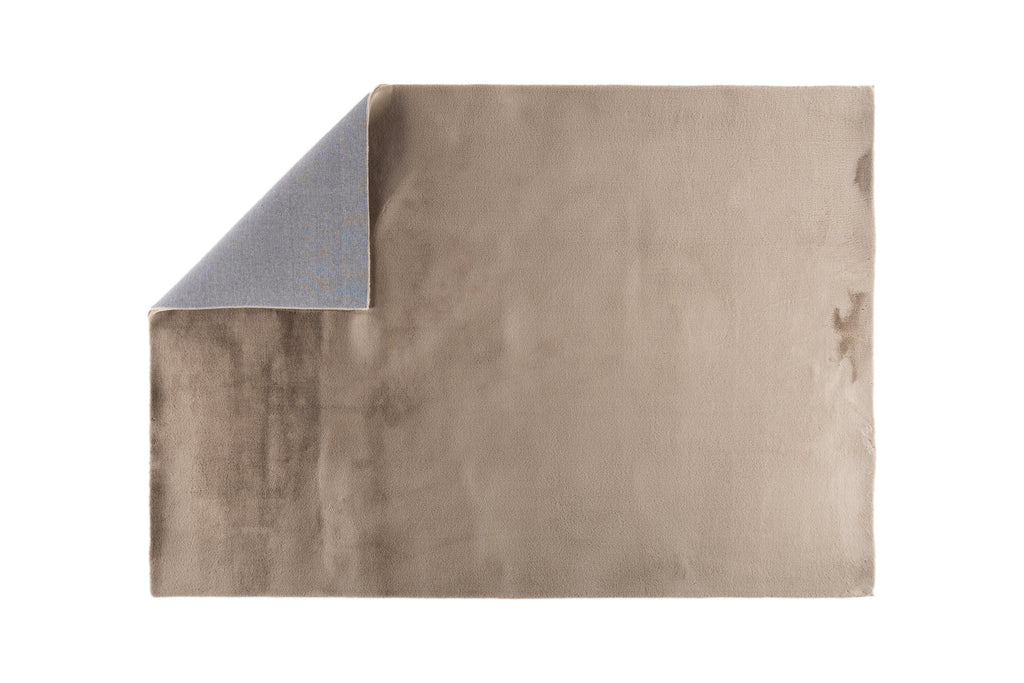 Leni rektangulär matta 200x290 cm beige polyester och bomull