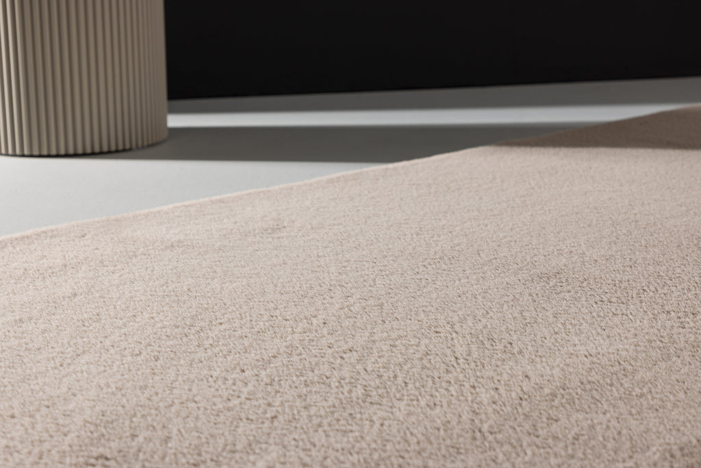 Leni rektangulär matta 170x240 cm beige